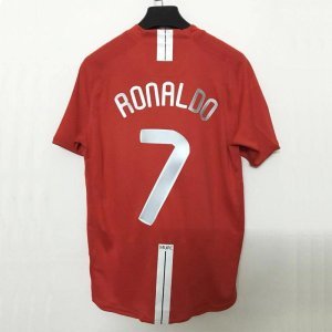 Maillot rétro de Cristiano Ronaldo Manchester United 07-08