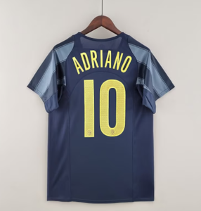 Inter Milan 2004-05 Away Retro Classic  adriano 10