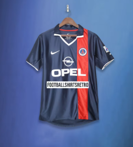 Paris St Germain 2001/02 Home Retro Football Shirt Ronaldinho