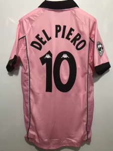 Juventus Del Piero 1997-1998 retro jersey