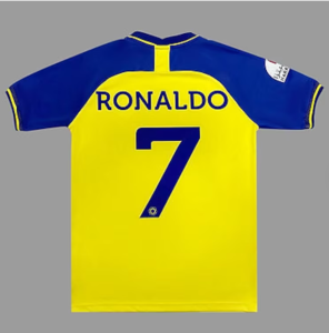 Al Nassr 2022-2023 Home Jersey 2022 home jersey Ronaldo Vintage Classic Shirt UK Seller Flash Sale