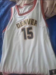 Nikola Jokić  Hakeem Wilt Larry bird Bill Russel and Bill walton Mo williams steph jersey.