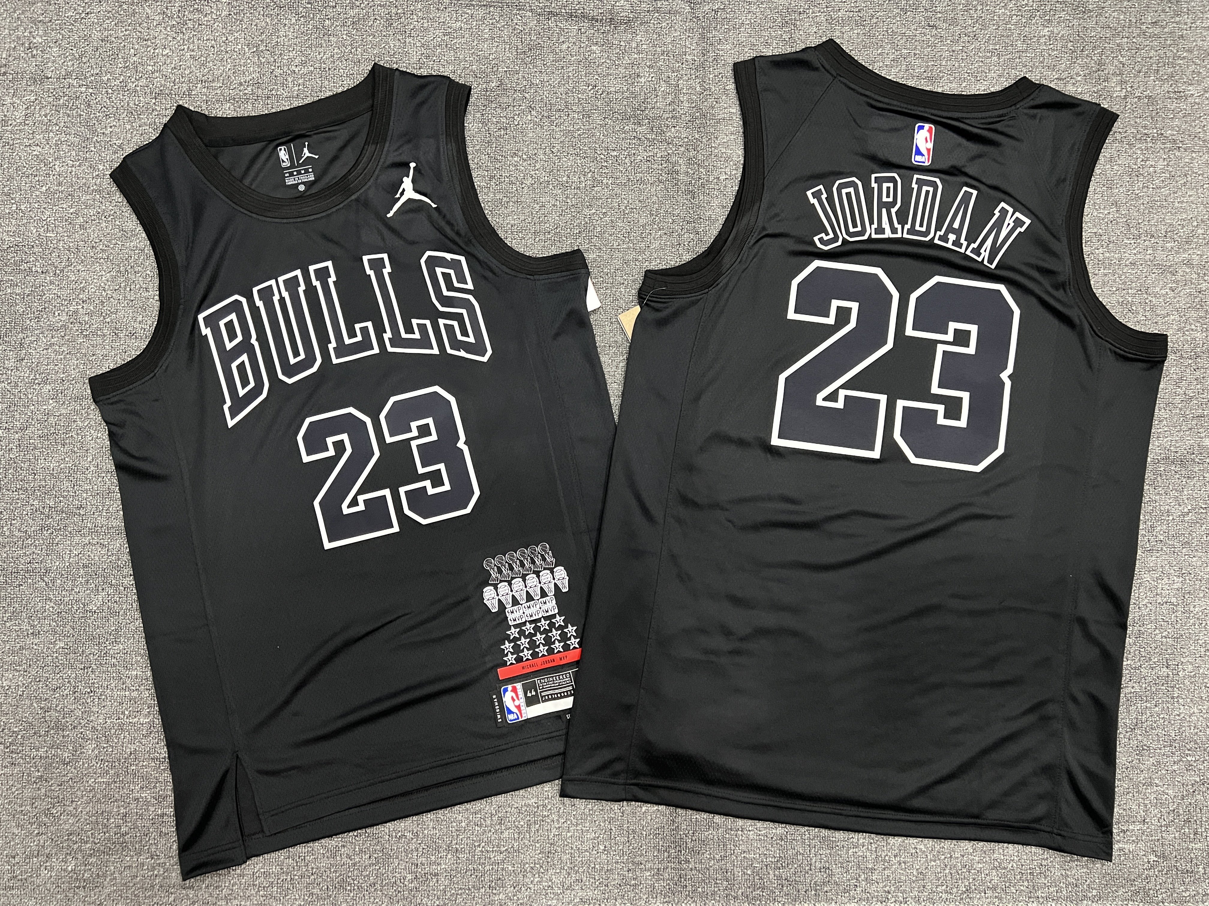 Michael Jordan - Chicago Bulls #23 Black *RARE* - JerseyAve