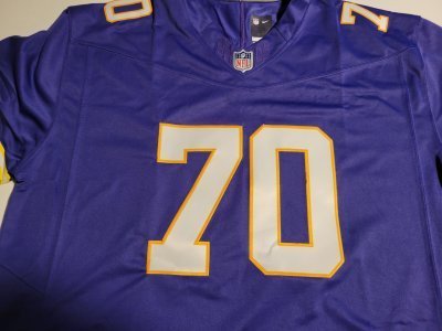 JIM MARSHALL MINNESOTA VIKINGS CLASSIC MEN 2XL JERSEY. NEW