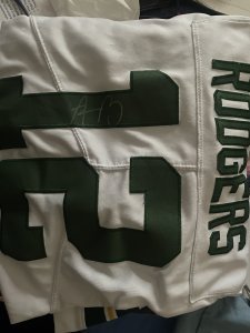 Autographed Aaron Rodgers Green Bay Packers Jersey - Authentic - Rare Collectible