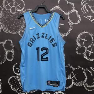 Ja Morant Memphis Grizzles No.12 - Blue