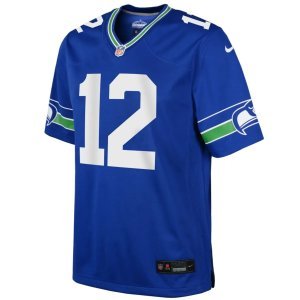 12th Fan Seattle Seahawks Nike Youth Game Jersey Royal