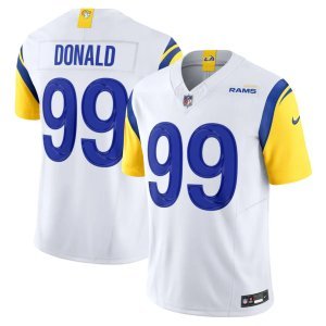 Aaron Donald Los Angeles Rams Nike Vapor F.U.S.E. Limited Jersey White