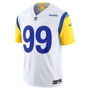 Aaron Donald Los Angeles Rams Nike Vapor F.U.S.E. Limited Jersey White