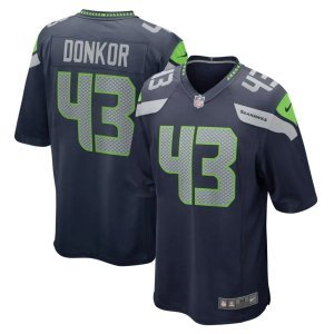 Aaron Donkor Seattle Seahawks Nike Game Jersey College Navy