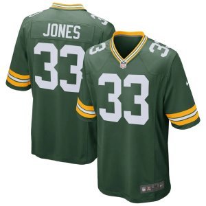 Aaron Jones Green Bay Packers Nike Game Jersey Green