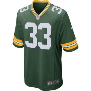 Aaron Jones Green Bay Packers Nike Game Jersey Green