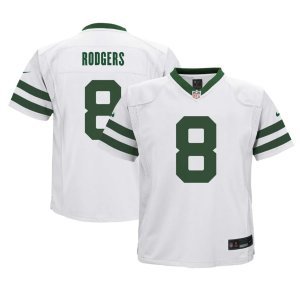 Aaron Rodgers New York Jets Nike Preschool Alternate Game Jersey White