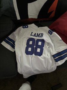 Dallas cowboys Ceedee Lamb jersey authentic