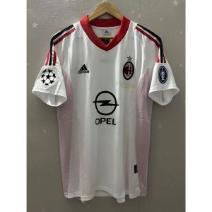 02-03 AC Milan MALDINI SHEVCHENKO INZAGHI Top Quality Away Retro Football Jersey