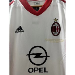 02-03 AC Milan MALDINI SHEVCHENKO INZAGHI Top Quality Away Retro Football Jersey