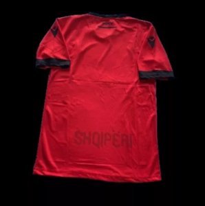 New Albania football soccer red jersey t-shirt-Nation League-Albania team jersey