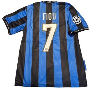 2009/10 Inter Milan Figo Finals Madrid football soccer jersey.