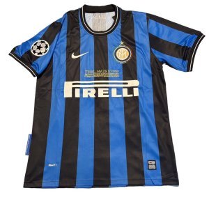 2009/10 Inter Milan Figo Finals Madrid football soccer jersey.