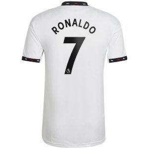 Fanatic Ronaldo Manchester United 2022-2023 Away Retro Jersey Soccer Jerseys Football Training Uniform Sport Fans Shirt Sports Equipment Football T-shirt Soccer Team Shirt