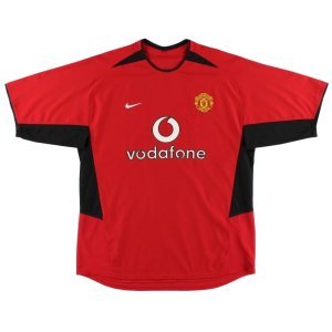 Fanatic Ronaldo Manchester United 02/04 Retro Jersey Soccer Jerseys Football Training Uniform Sport Fans Shirt Sports Equipment Football T-shirt Soccer Team Shirt