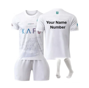Fanatic Ronaldo Al-NASSR FC Custom Soccer Jersey Personalized Soccer Jersey kits customized Name Number Customize Sport Shirt Training Soccer Uniforms Unisex Soccer Shirts
