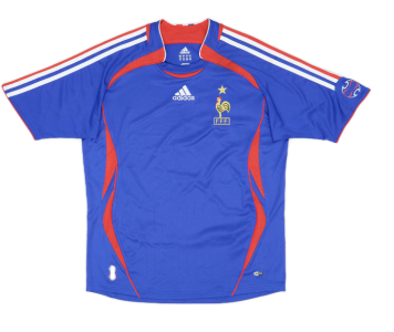Fanatic Zidane 2006 France Retro Custom Soccer Jersey Personalized Soccer Jersey kits customized Name Number Customize Sport Shirt Training Soccer Uniforms Unisex Soccer Shirts