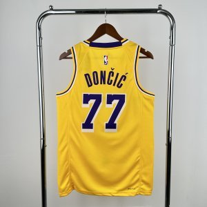Luka Dončić - Los Angeles Lakers - Yellow #77 *2025*