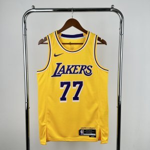 Luka Dončić - Los Angeles Lakers - Yellow #77 *2025*