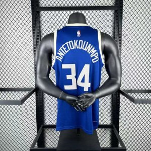 25th season Bucks City Edition No. 34 Alphabet Brother