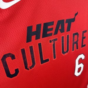25th season Heat City Edition No. 6 James