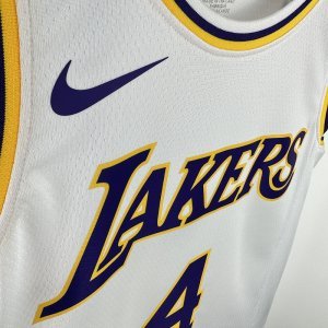 Lakers White No. 4 Knuckett in the 23rd season