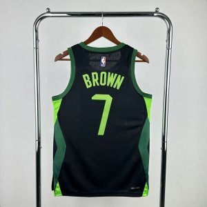 25th season Celtics City Edition No. 7 Brown