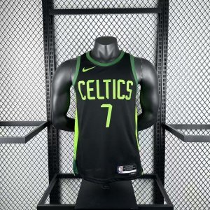 25th season Celtics City Edition No. 7 Brown