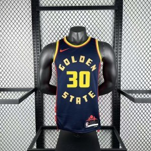 25th season Warriors City Edition No. 30 Curry