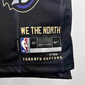 25th season Raptors City Edition No. 9 Barrett