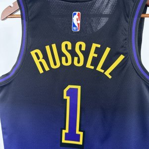 25th season Lakers City Edition No.1 Russell