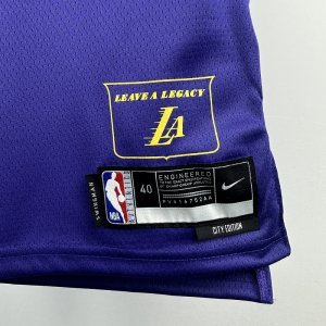 25th season Lakers City Edition No.1 Russell