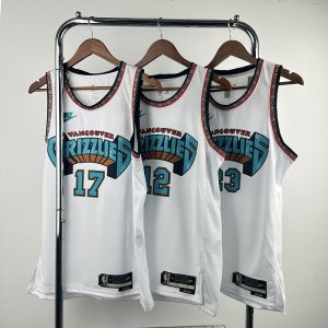 25th season Grizzlies Retro No. 12 Morant