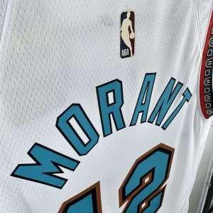 25th season Grizzlies Retro No. 12 Morant