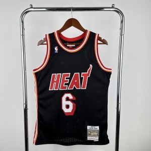 MN Retro Hot Press Jersey SW: Heat 13/14 Season Retro Night No. 6 James