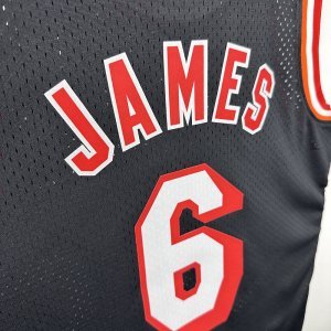 MN Retro Hot Press Jersey SW: Heat 13/14 Season Retro Night No. 6 James