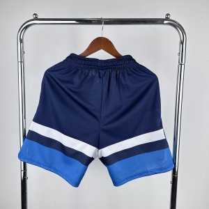 23 season Timberwolves away in navy blue shorts