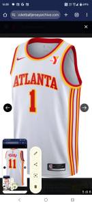 Maglia Atlanta Hawks 2025-2026 - Edizione Ufficiale