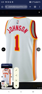 Maglia Atlanta Hawks 2025-2026 - Edizione Ufficiale