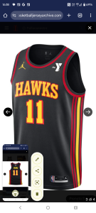 Maglia Atlanta hawks 2025-2026