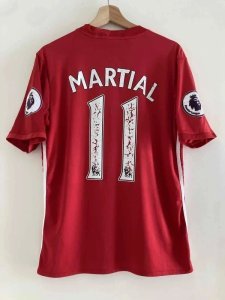 Manchester United Home Shirt 16/17 – Anthony Martial #11 – Premier League – Size M