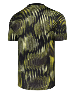 Leeds United adidas Pre Match Jersey - Black