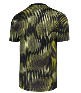 Leeds United adidas Pre Match Jersey - Black