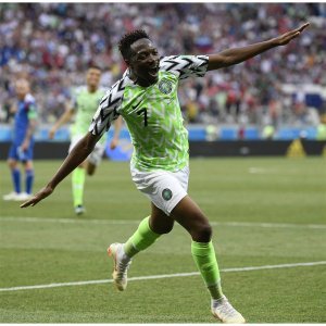 2018 Nigeria MUSA IWOBI MIKEL Top Quality Home Retro Football Jersey custom T-shirt